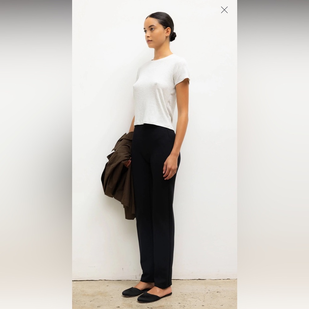 LESET Black RIO High Waist Straight Pant II